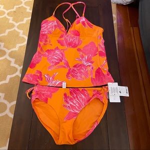 Women’s Athleta Tankini XLT Top and XL Bottoms